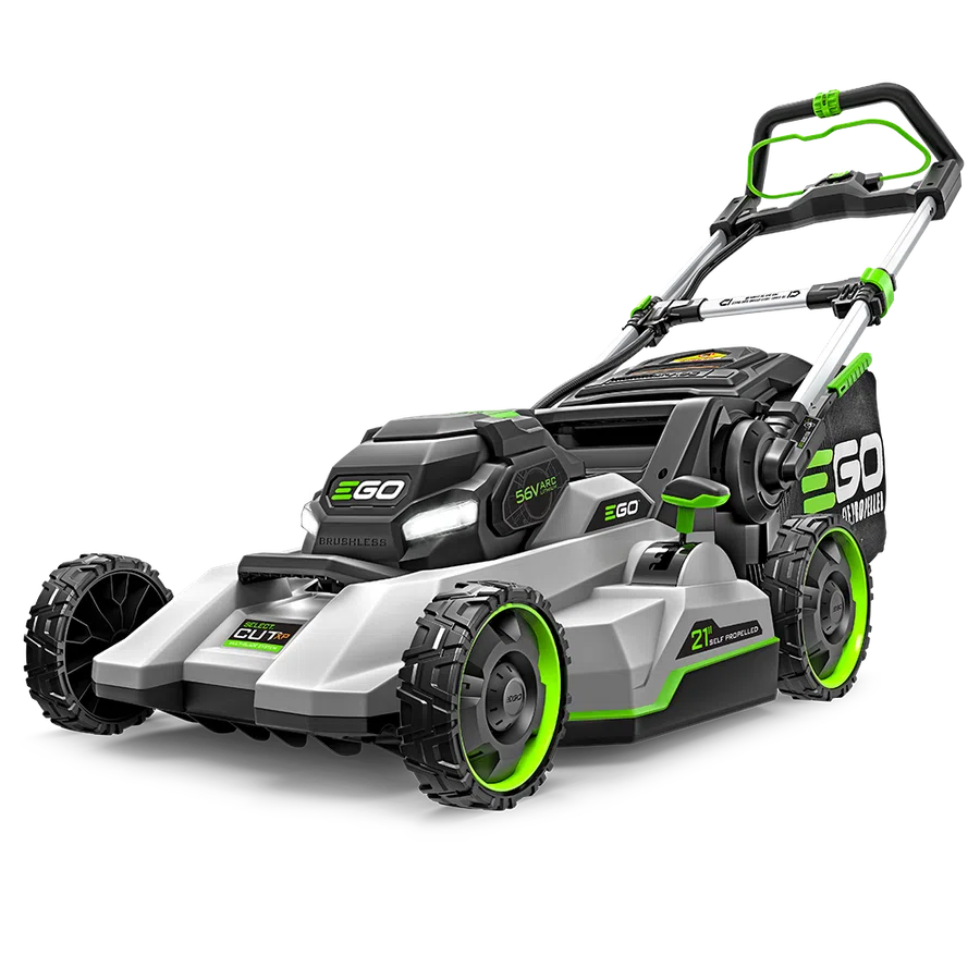 EGO LM2156SP Select Cut XP self-propelled lawn mower with grass collection bag
