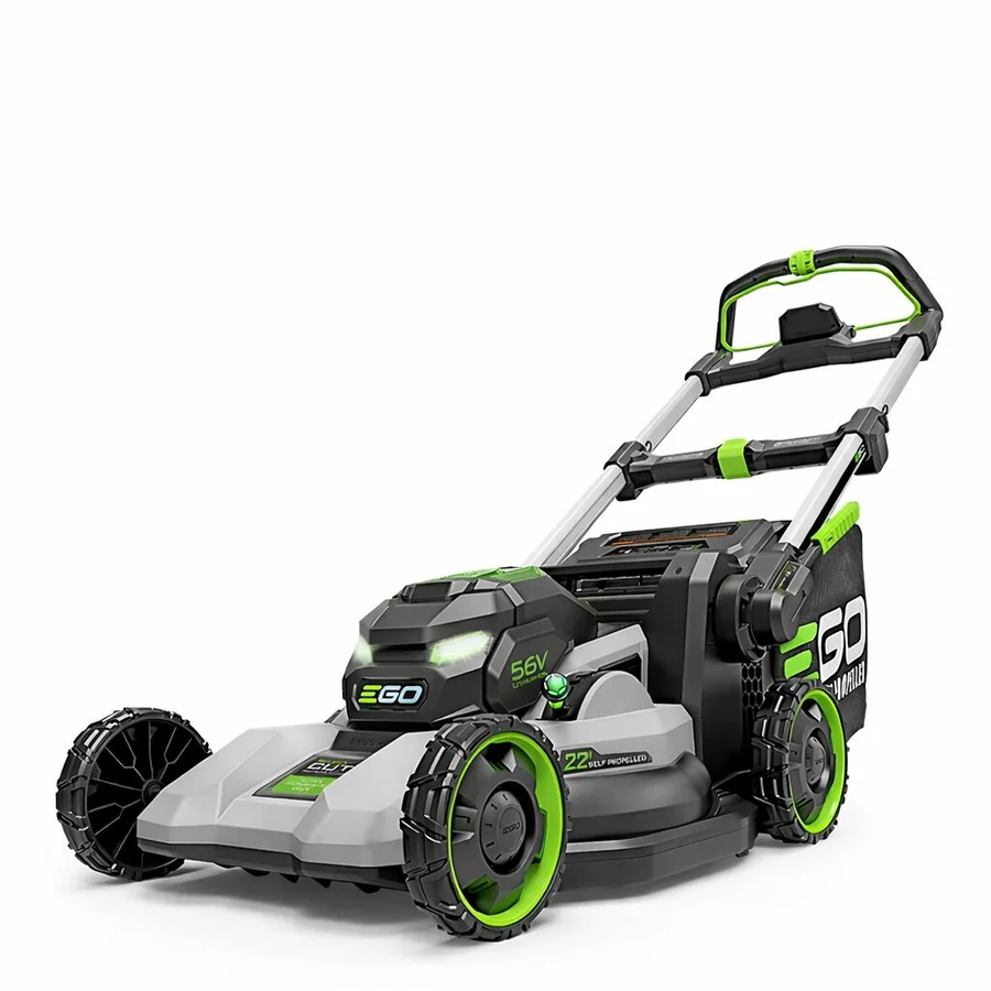 EGO LM2236SP Super Composite self-propelled lawn mower with grass collection bag